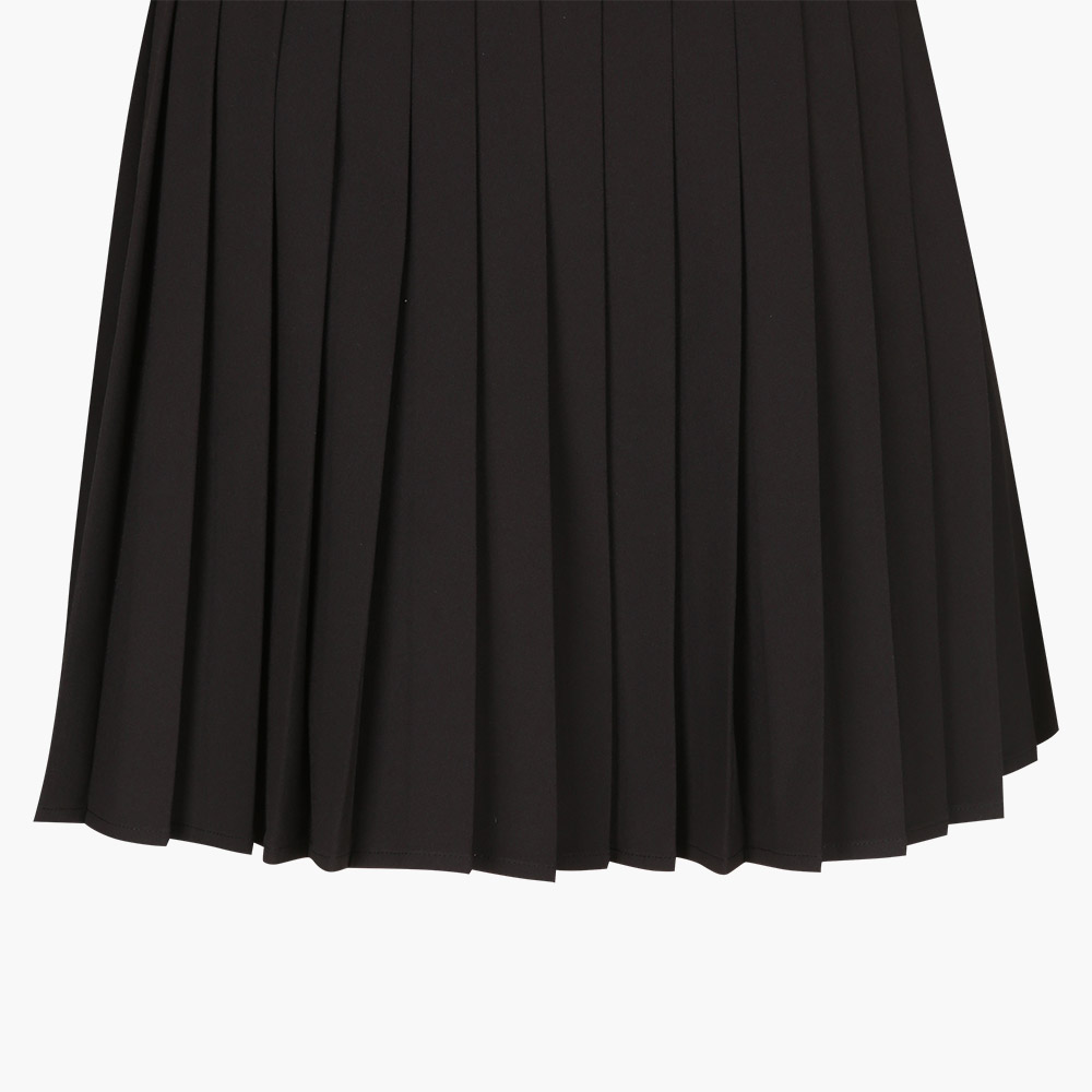 Finish line short pleats skirt (Black)